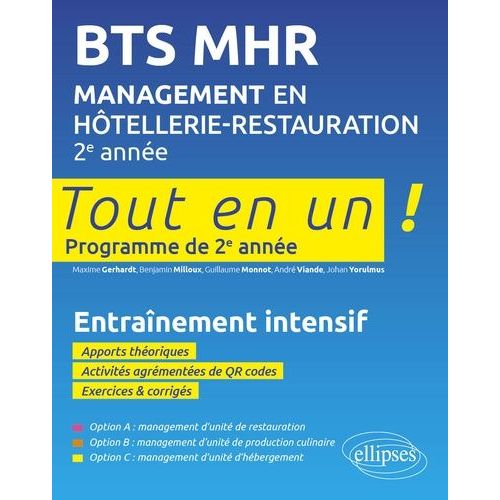 Management En Hôtellerie-Restauration Bts 2e Année