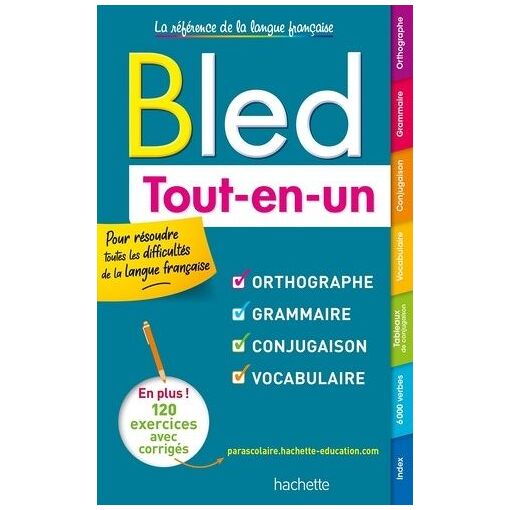 Bled Tout-En-Un - Orthographe, Grammaire, Conjugaison, Vocab