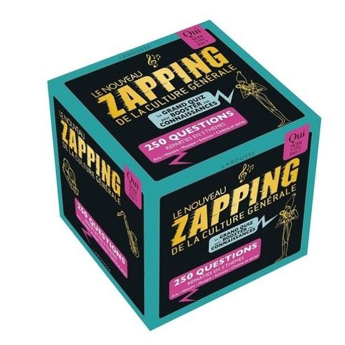Le Nouveau Zapping De La Culture Générale - 250 Questions Réparties En 5 Thèmes Arts, Histoire, Musique, Sciences, Cinéma Et Séries