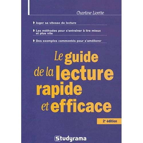 Guide De La Lecture Rapide Et Efficace