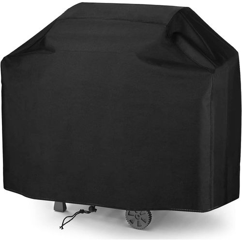 Housse pour barbecue extérieur, bâche protection imperméable anti-uv, anti poussière, coupe vent