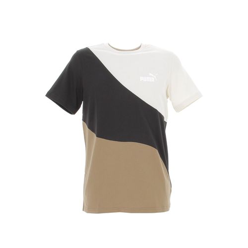 Tee Shirt Manches Courtes Puma Fd Pp Cat Tee Noir