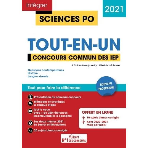 Concours Commun Des Iep - Tout-En-Un