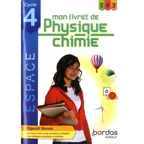 Physique Chimie 5e 4e 3e Cycle 4 Espace - Mon Livret De Physique Chimie