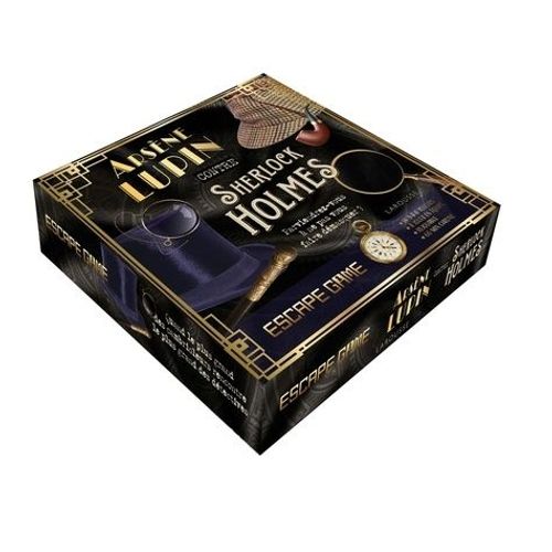 Arsène Lupin Contre Sherlock Holmes - Avec 30 Cartes Énigmes, 3 Planches, 1 Décodeur, 8 Cartes Personnages