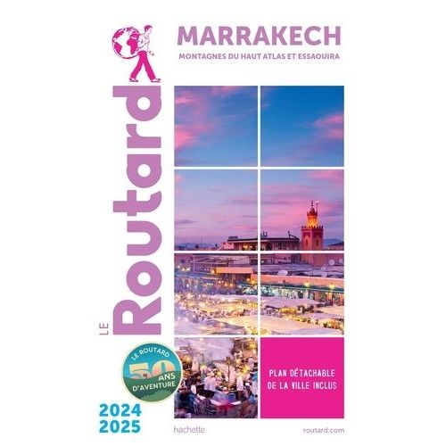 Marrakech - Montagnes Du Haut Atlas Et Essaouira (1 Plan Détachable)