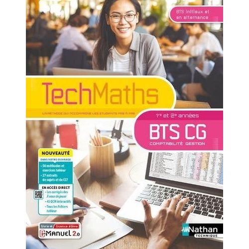 Maths Bts Cg 1ère Et 2ème Années Techmaths