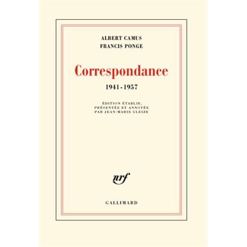 Correspondance (1941-1957)