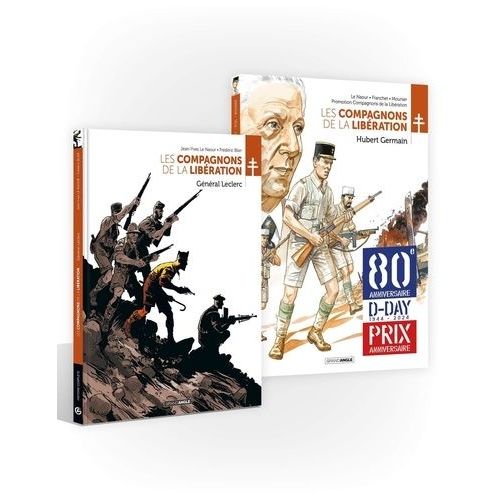 Les Compagnons De La Libération - Pack En 2 Volumes : Général Leclerc - Hubert Germain