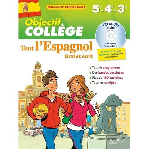 Tout L'espagnol Oral Et Écrit 5e - 4e - 3e (1 Cd Audio)