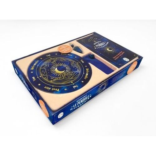 Découvrez Le Pendule Divinatoire - Coffret Avec Un Pendule En Lapis-Lazuli, Un Guide Pratique Et 2 Planches De Radiesthésie