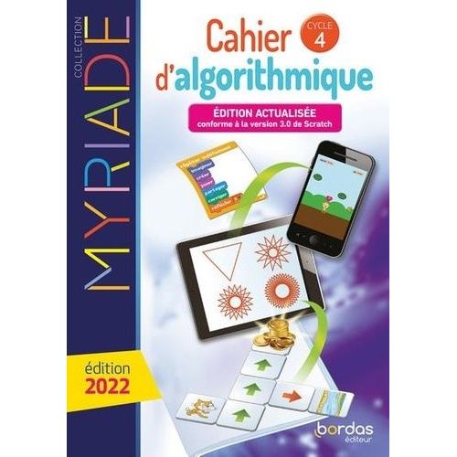 Cahier D'algorithmique Cycle 4 Myriade