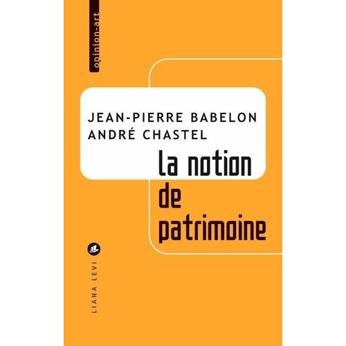 La Notion De Patrimoine