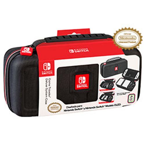 Pochette De Transport Et De Protection Officielle Nintendo?, Noire, Pour Nintendo Switch