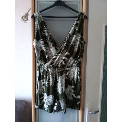 Combishort Neuf Taille L Mango Motif Tropical