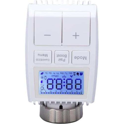 Thermostat connecté pour radiateur compatible commandes vocales