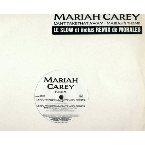 Can't Take That Away (Maxi Vinyl 45t Promo France)