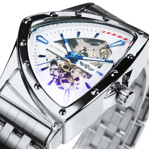 Montre Mécanique Automatique Pour Hommes, Bracelet En Acier