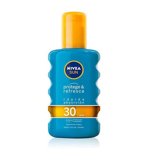 Nivea Sun Protect & Refresh Spf30 Vaporisateur 200ml 