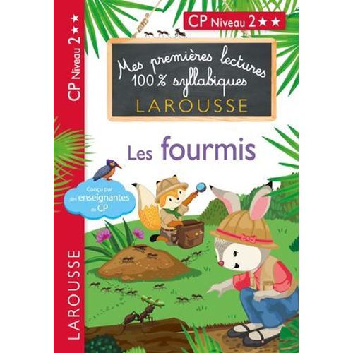 1eres Lectures 100 % Syllabiques Larousse - Les Fourmis