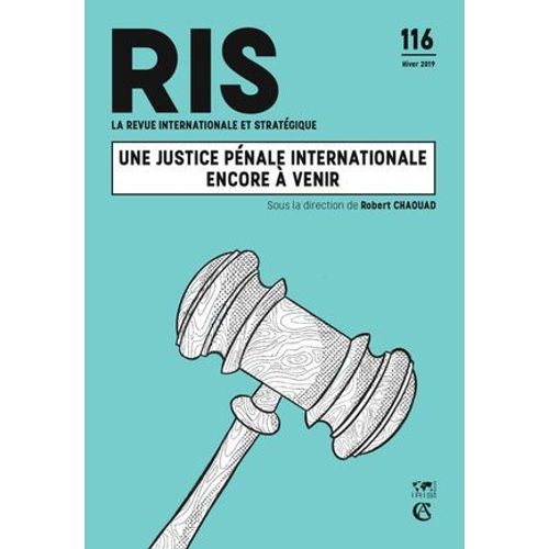 Une Justice Pénale Internationale Encore À Venir