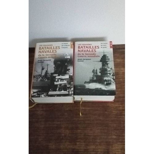 Jean-Jacques Antier .Les Grandes Batailles De La Seconde Guerre Mondiale.Les 2 Volumes Éditions France Loisirs.