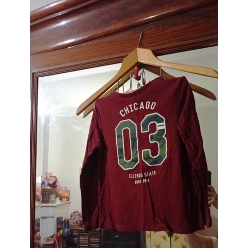 Tee-Shirt Bordeaux 5 Ans Kiabi.