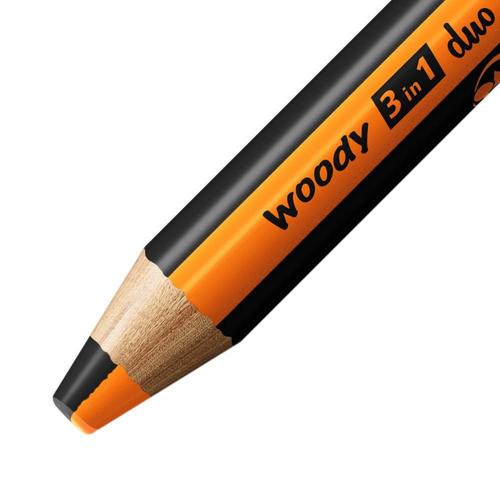 Etui de 10 crayons multi-talents STABILO woody 3 in 1 duo