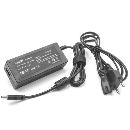 Alimentation notebook ordinateur portable 220V vhbw pour Asus Taichi 21-Serie, 31-Serie comme PA-1650-67, N65W-02, ADP-65AW.