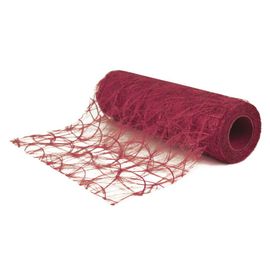 Fibre De Soie : Modern, Rose Foncé, 60 Cm, Rouleau 25 M