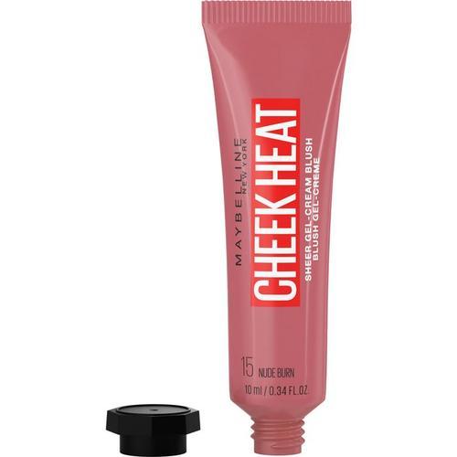 Maybelline New York - Cheek Heat Blush Gel-Crème 15 Nude Burn 10 Ml 