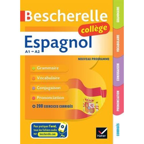 Bescherelle Collège - Espagnol (6e, 5e, 4e, 3e)