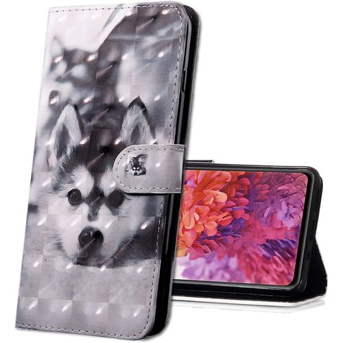 Nokia 2.2 Etui A Rabat 3d Design Portefeuille Housse [Magnetique] [Fonction Stand] [Porte Carte] Pu Cuir Protection Coque Pour Nokia 2.2. Bx 3d - Husky