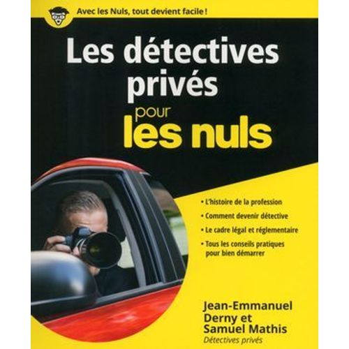 Les Détectives Privés Pour Les Nuls