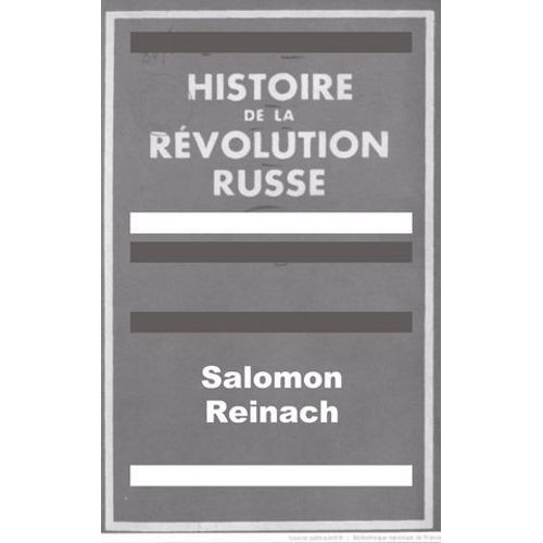 Histoire De La Révolution Russe (1905-1917)