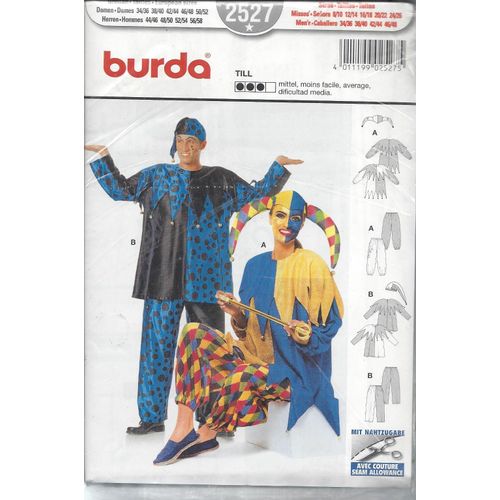 Patron Burda 2527 - Till - Carnaval