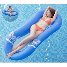 INTEX Hamac de piscine gonflable flottant pliable -110 x 80 x 18