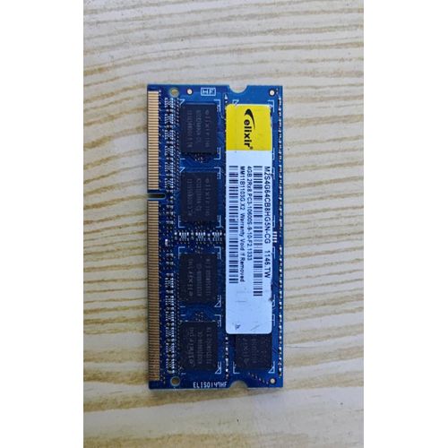 Mémoire élixir 4gb 2rx8 Pc3 10600s M2S4G64CB8HG5N-CG