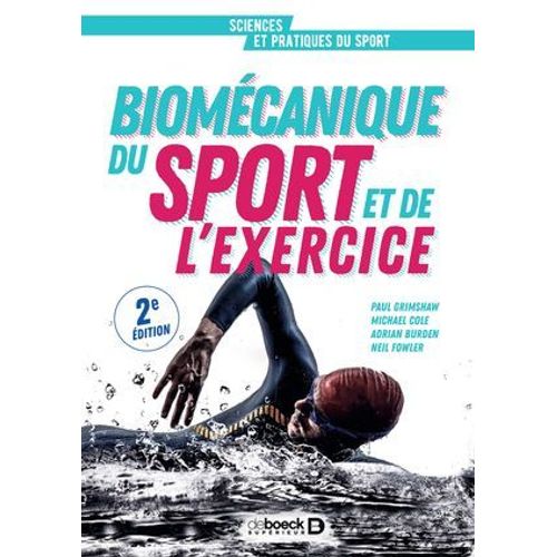 Biomécanique Du Sport Et De L'exercice