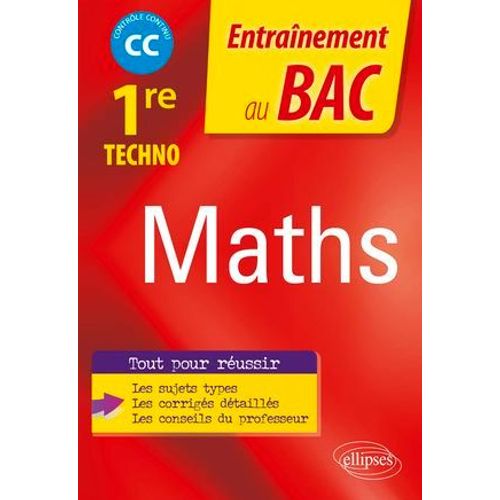 Mathématiques - Première Technologique