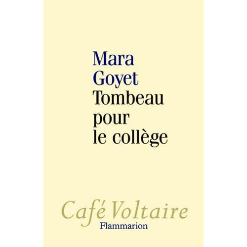 Tombeau Pour Le Collège