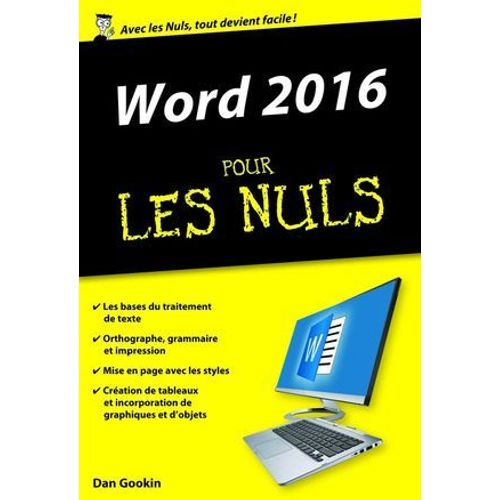 Word 2016 Poche Pour Les Nuls