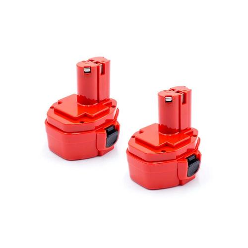 vhbw 2x NiMH batterie 1500mAh (14.4V) pour outil électrique outil Powertools Tools Viega Picco, PT3-AH