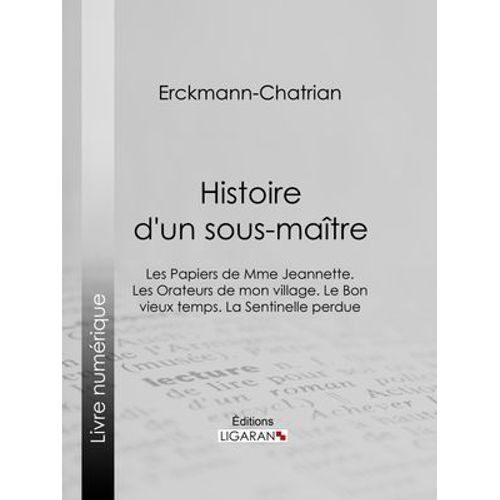 Histoire D'un Sous-Maître