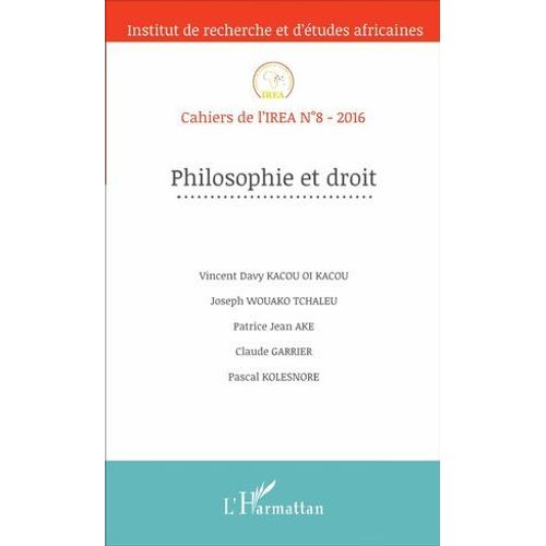 Philosophie Et Droit