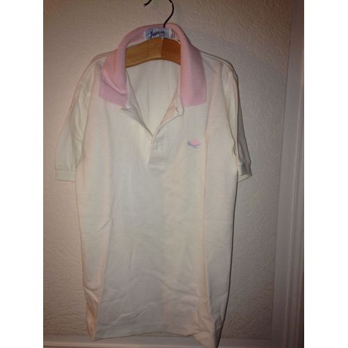 Polo Fille Blanc &#34 Jacadi &#34 Taille 10 Ans
