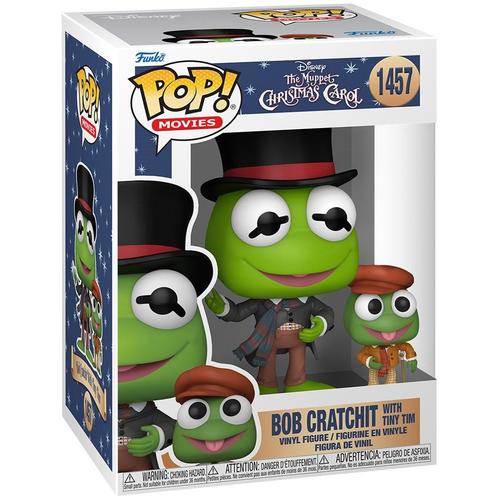 Figurine Funko Pop - Les Muppets N°1457 - Bob Cratchit Avec Tiny Tim (Noël Chez Les Muppets) (72414)