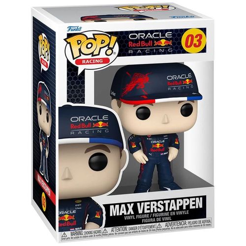 Figurine Funko Pop - Formule 1 (F1) N°03 - Max Verstappen (Oracle Red Bull Racing) (72217)