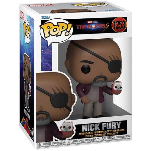 The Marvels - Figurine Pop! Nick Fury 9 Cm
