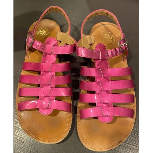 Sandales Pom D’Api Vertes En 34